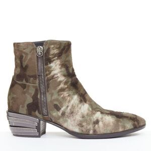 Giuseppe Zanotti Ponyhair Metal Boots